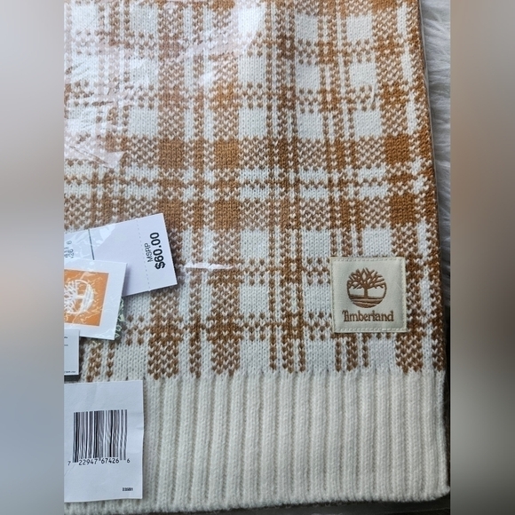 Timberland Buffalo Plaid Scarf - Picture 2 of 4